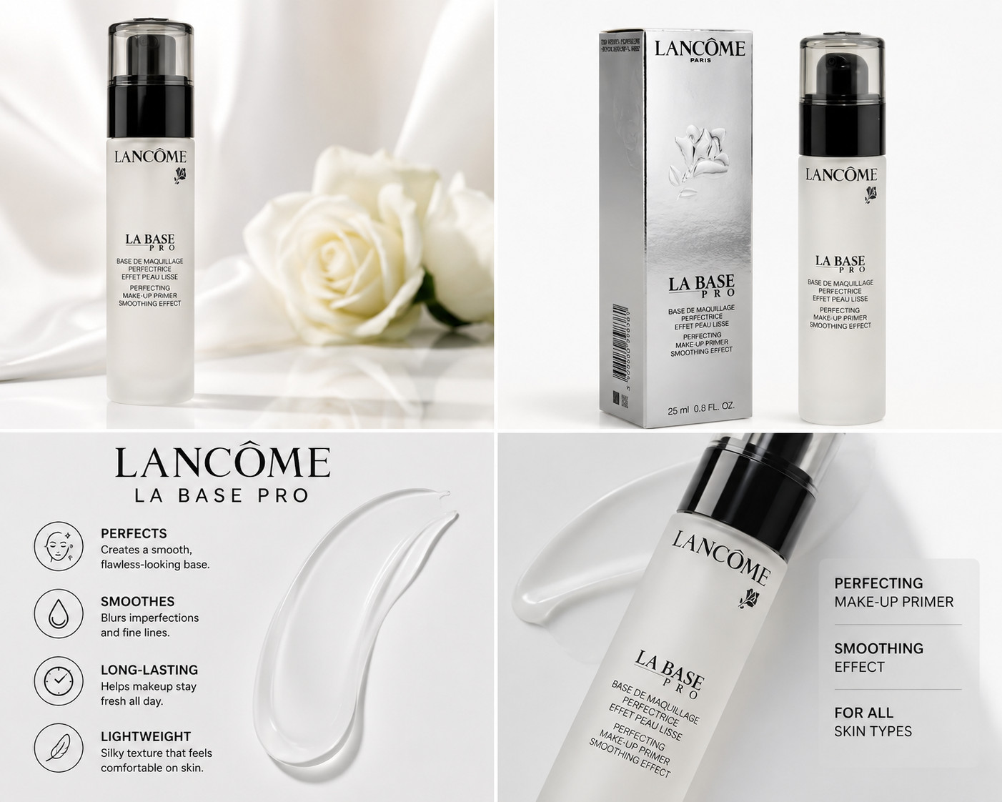Lancome La Base Pro Makeup Primer Full Size 25mL New in Box