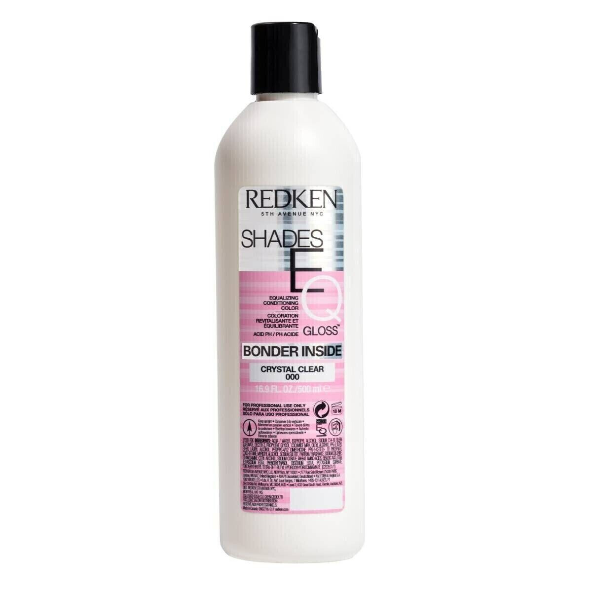 Redken Shades EQ Crystal Clear 000 Bonder Inside Hair Toner | 16.9 Oz