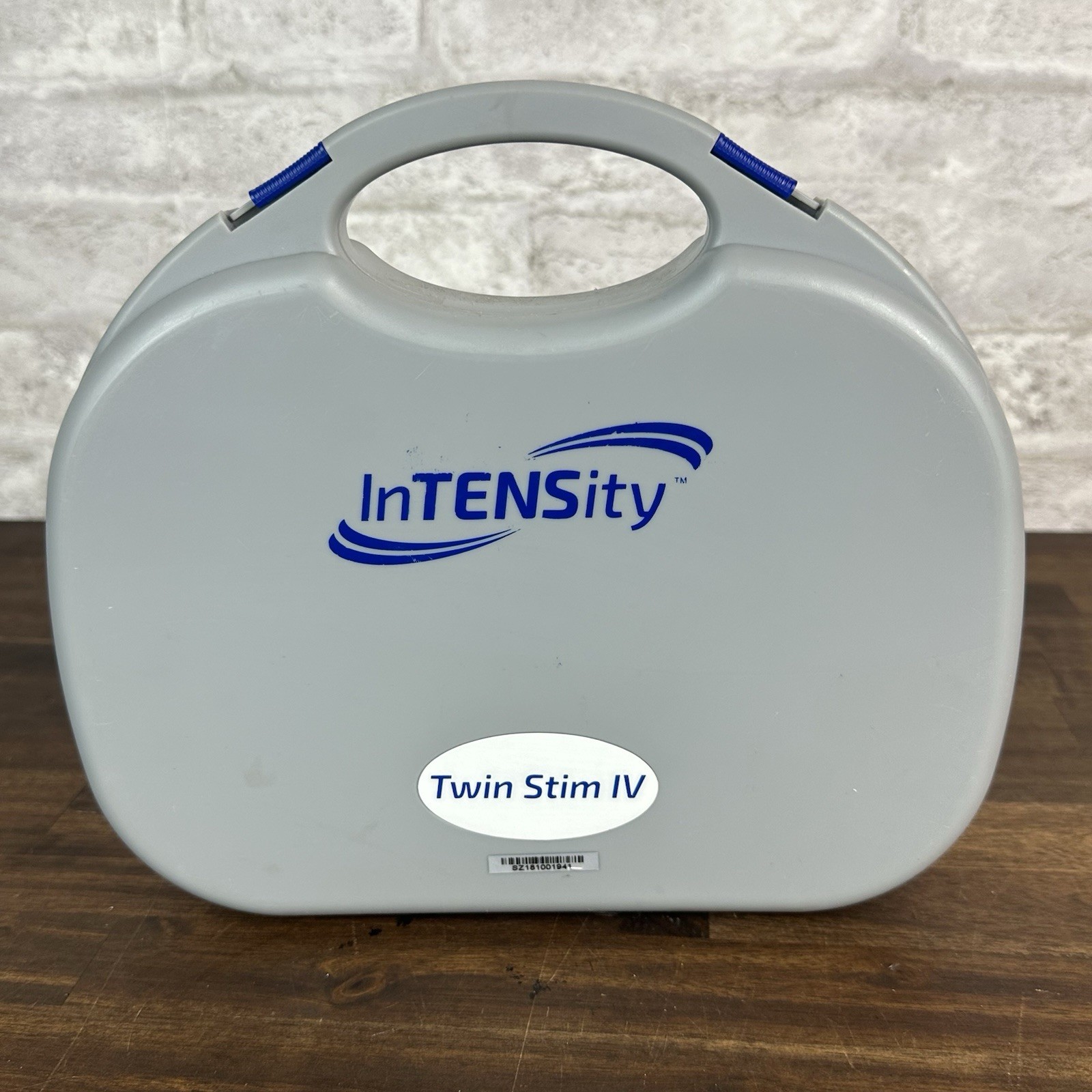 InTENSity 12 Digital TENS Unit Rechargeable Battery 12 PreSet Pain Relief Case