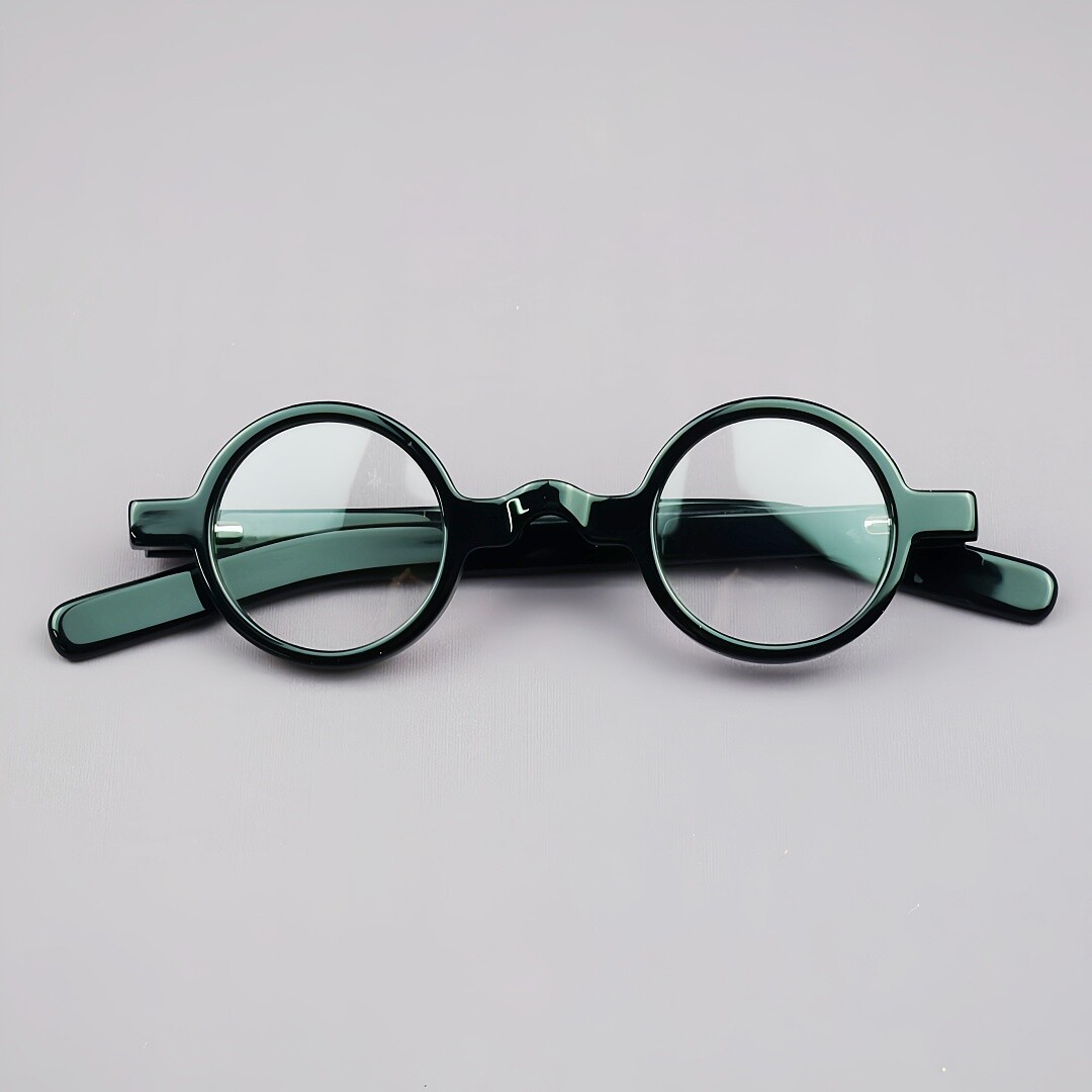 Small Round Acetate Reading Eyeglasses Retro Frames Men Women Hand Made Glasses