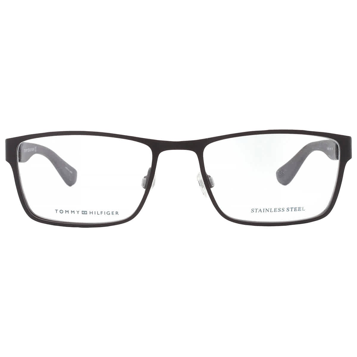 Tommy Hilfiger Demo Rectangular Men’s Eyeglasses TH 1543 0003 54 TH 1543 0003 54