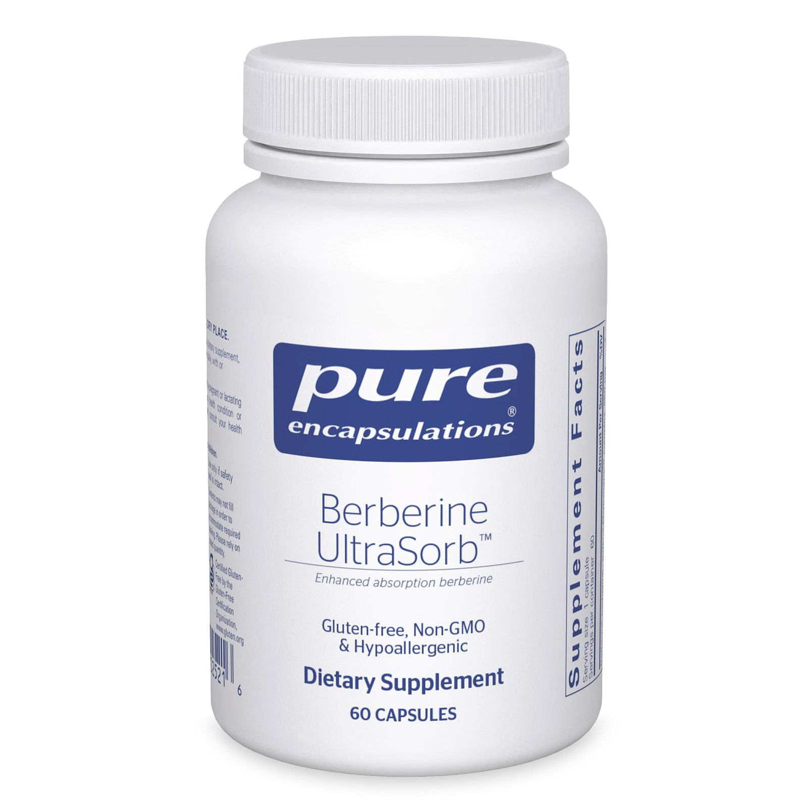 Pure Encapsulations Berberine UltraSorb – Enhanced 60 Count (Pack of 1)