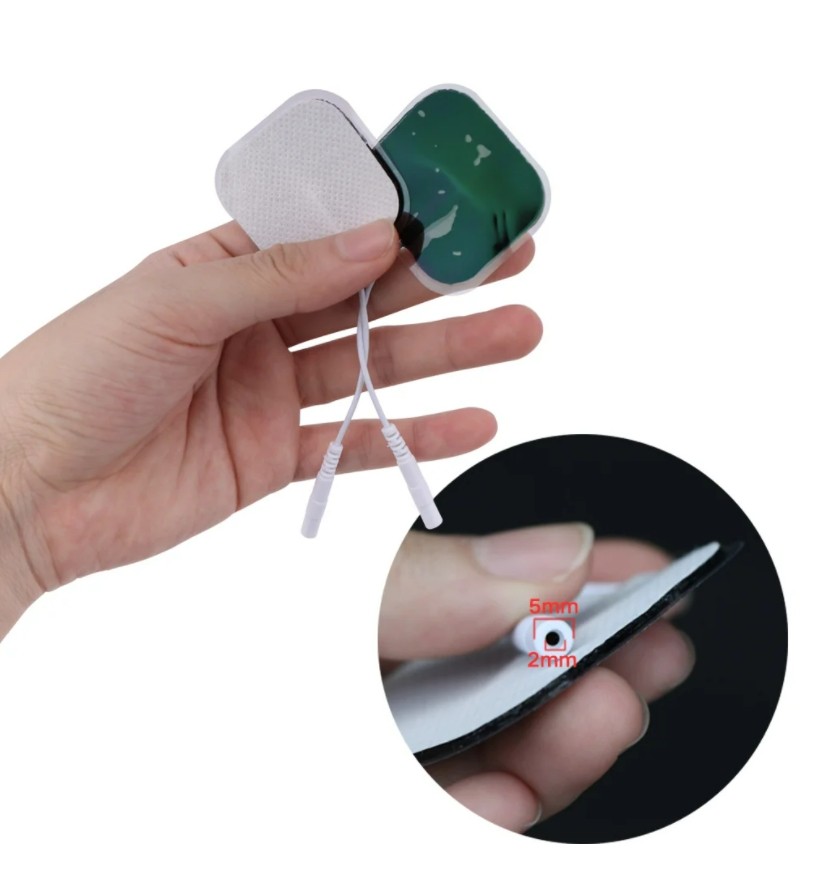 40 TENS Electrode Pads EMS Replacement Unit 7000 3000 2×2 Muscle Stimulator BULK