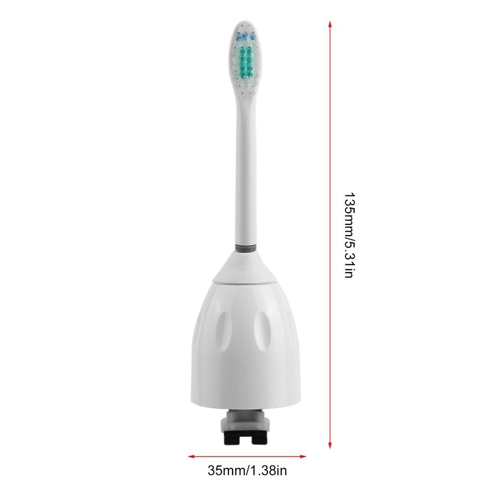 4 Pack Replacement Brush Heads for Philips Sonicare E series Toothbrush HX7002