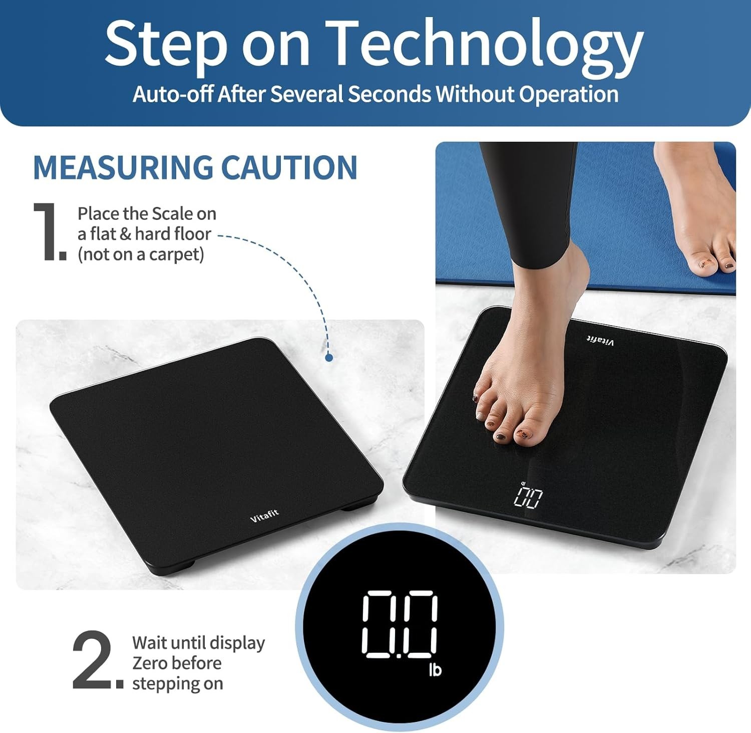 Scale for Body Weight, Accuracy 0.1lb by Our Professional Scale Factory Since…