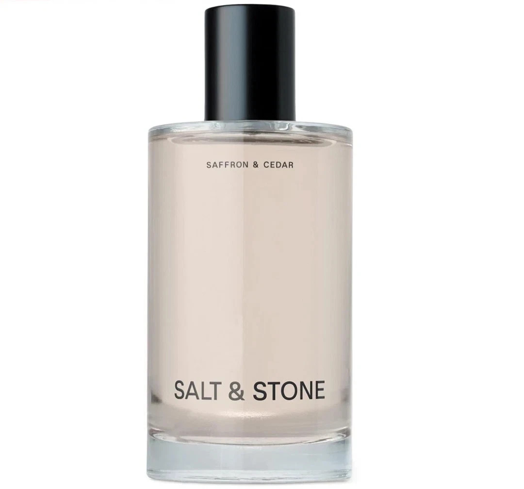 Salt & Stone Body Mist, Saffron & Cedar Scent, for Women and Men 3.4 fl oz