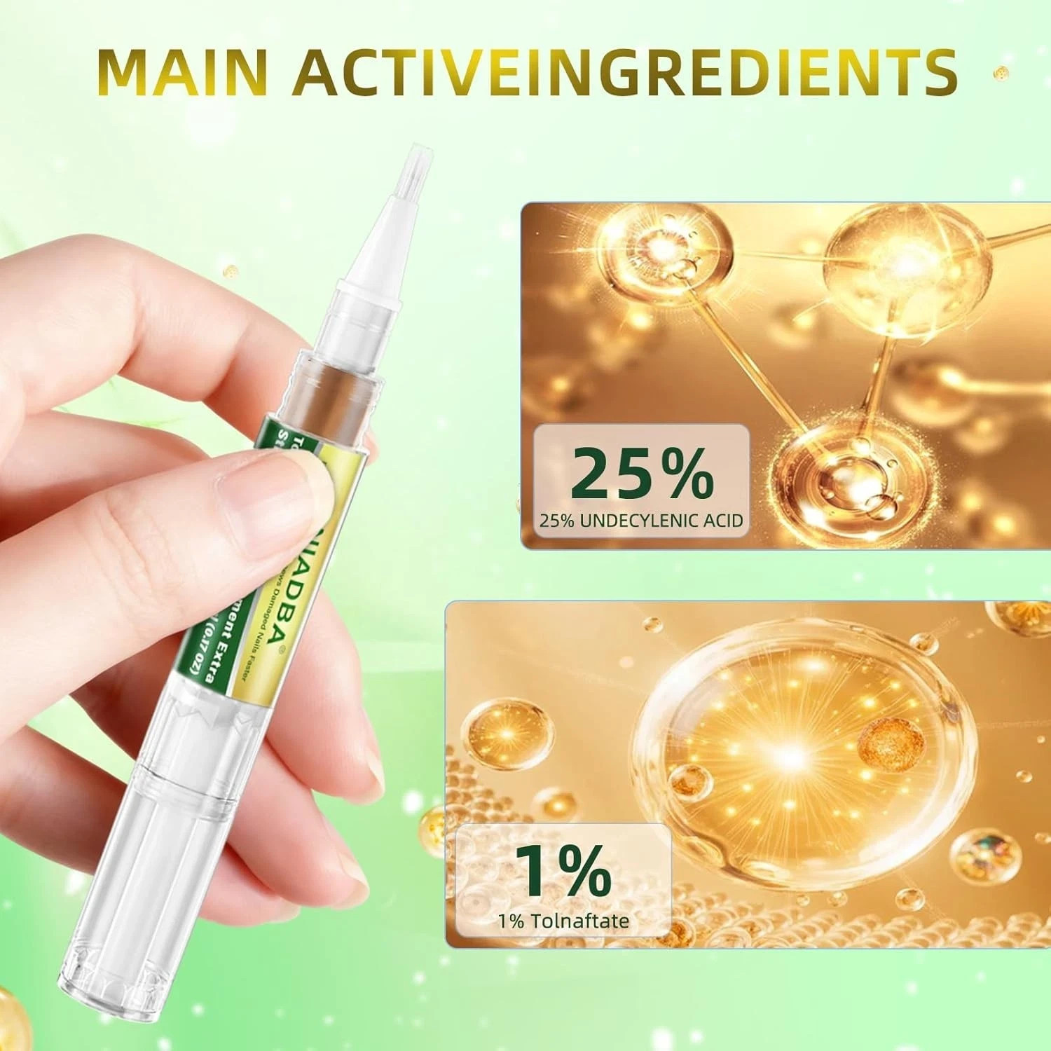 6PCS Nail Fungus Pen Anti Fungus Infection Nail Care Repair Pen Toenail