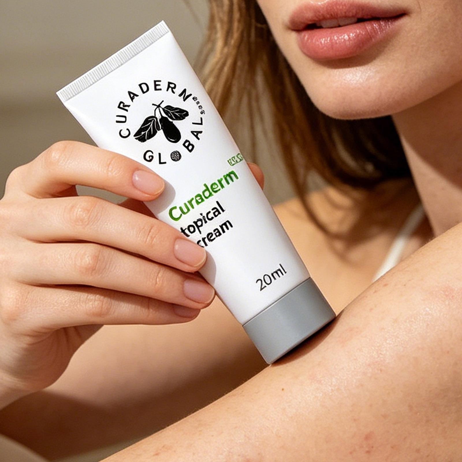 Curaderm BEC5 Cream Hydrating Non-Greasy 20ml Gentle Skin Barrier Repair Cream