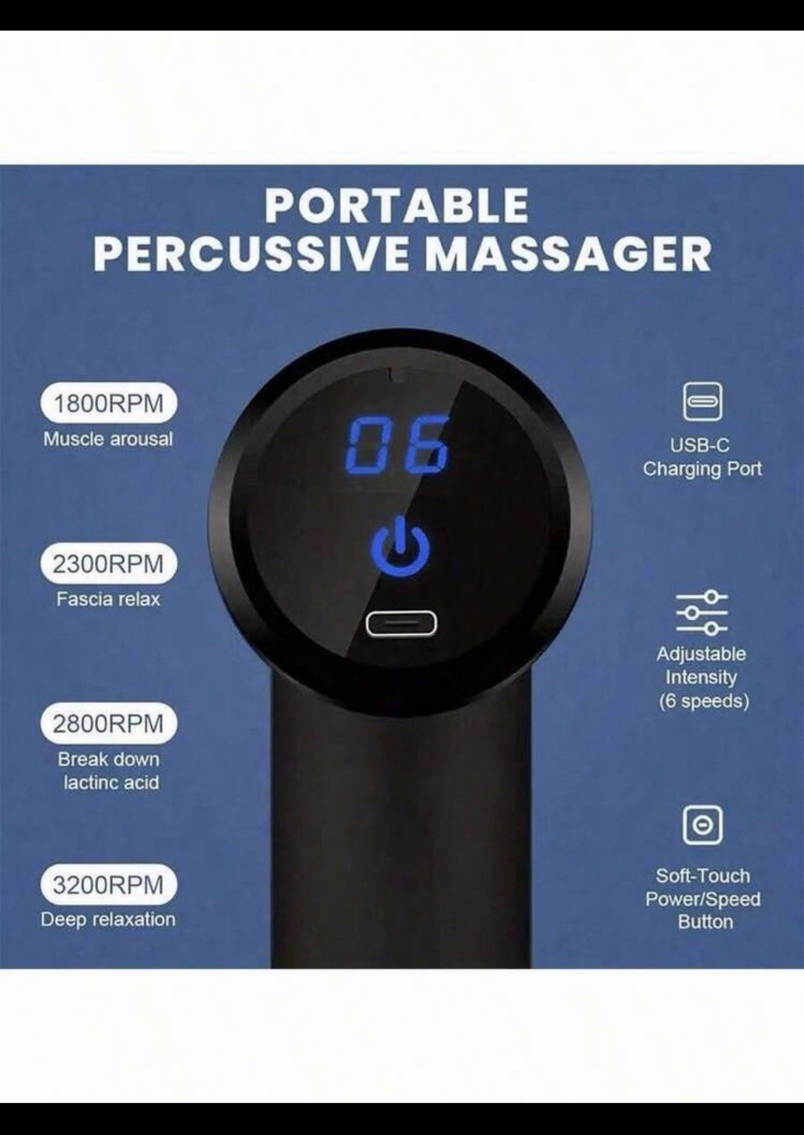Mini Electric Massage Gun