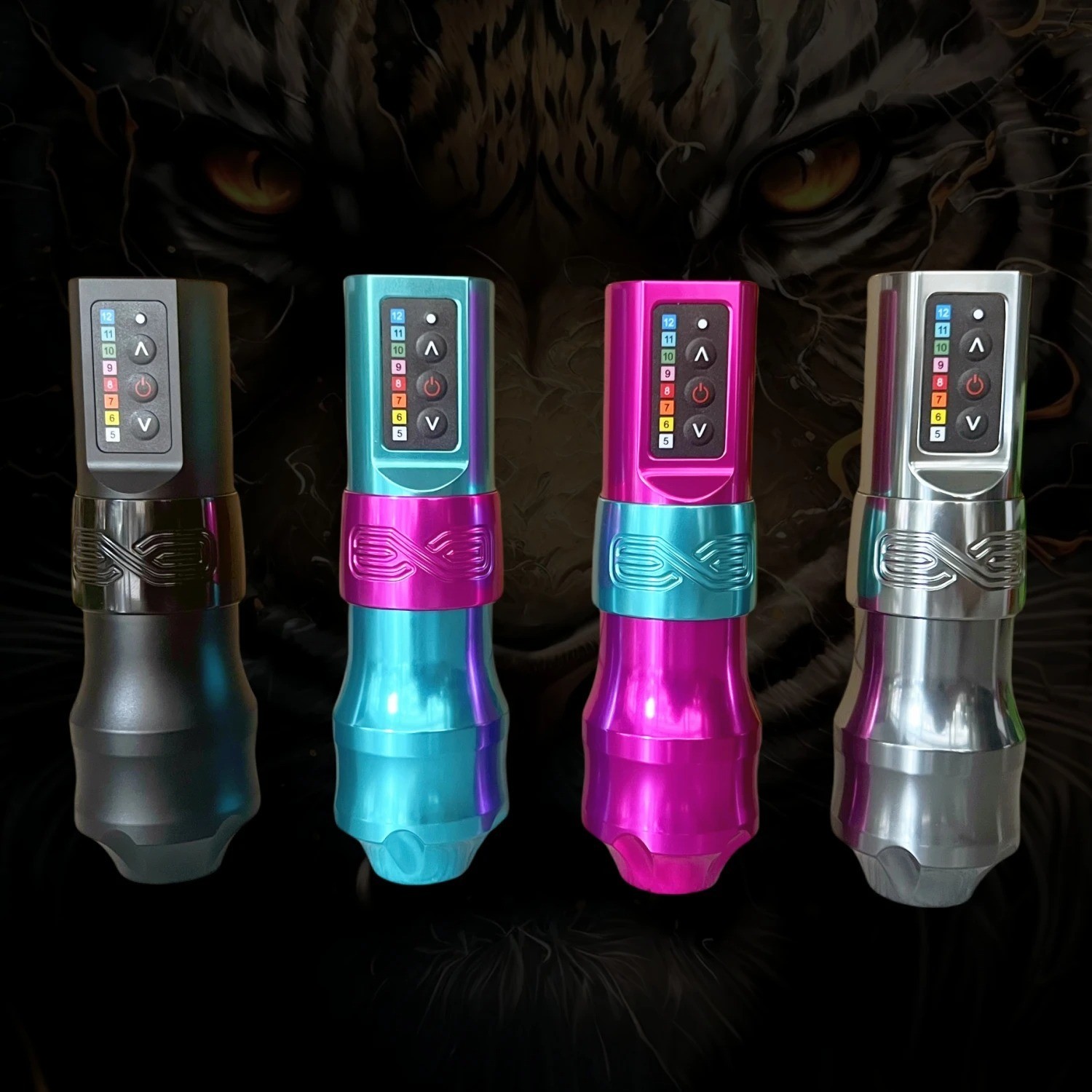Professional EXO Wireless Tattoo Pen Machine Rechargeable Battery Power 2000mAh