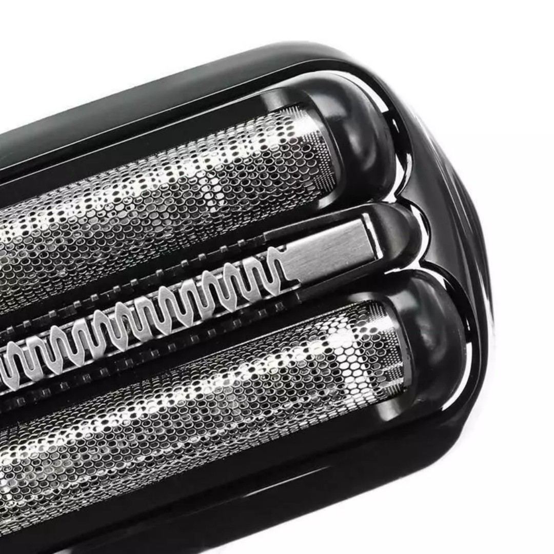 Shaver Foil Head Compatible for Braun 21B Wet Dry Razor Blade 320S-4 380S-4