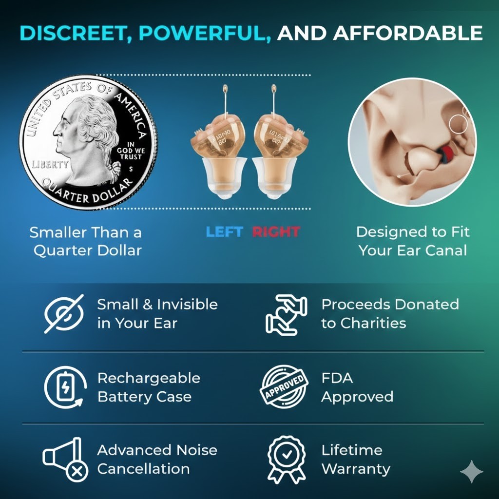 Aurasense Rechargeable Hearing Aids for Seniors