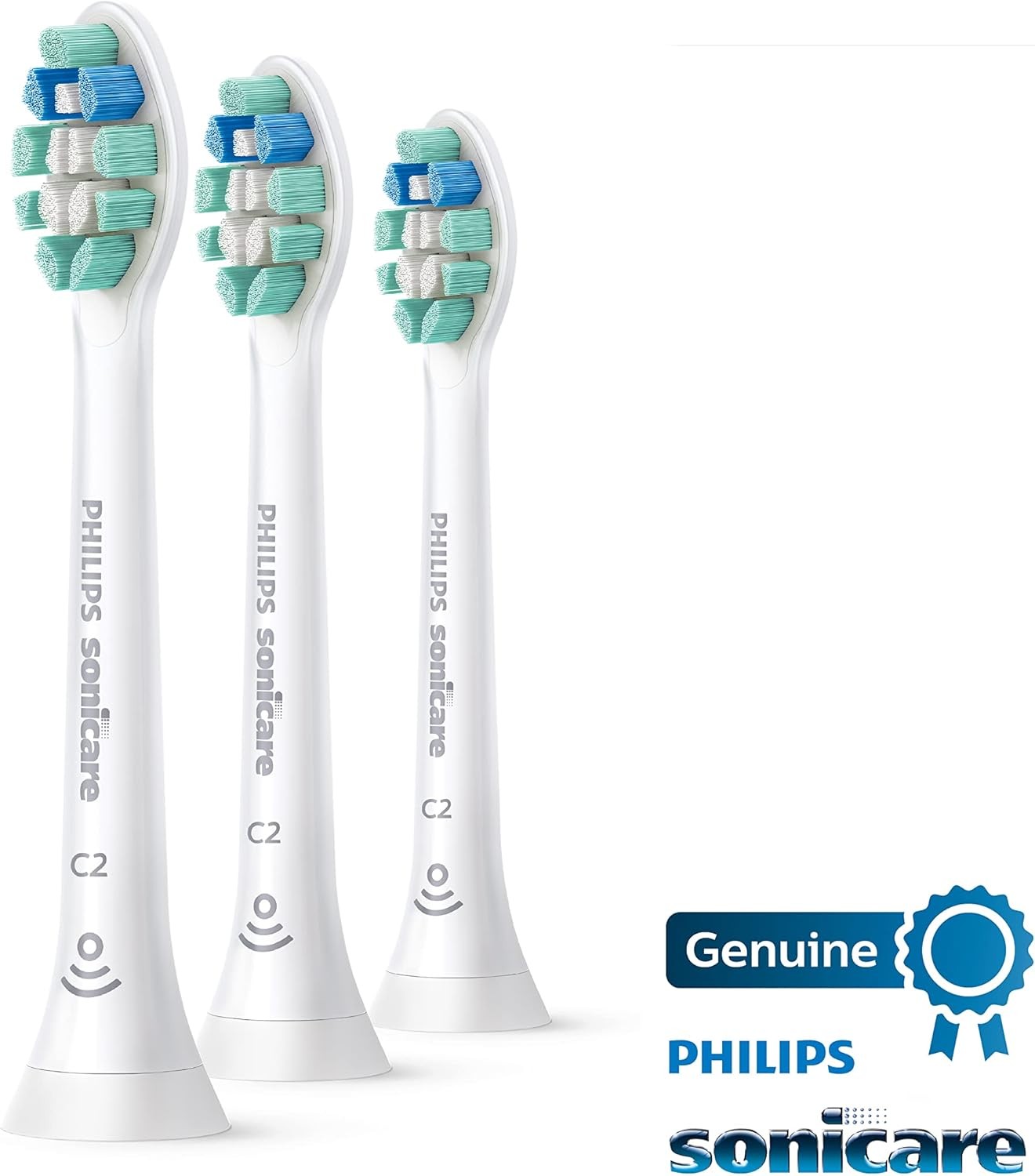 Philips Sonicare Optimal Plaque Control replacement toothbrush heads, HX9023/65