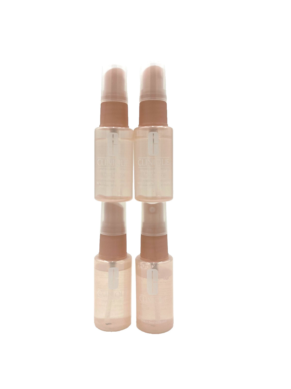 Clinique Moisture Surge Face Spray Thirsty Skin Relief 1 Fl oz / 30 ml Set of 4