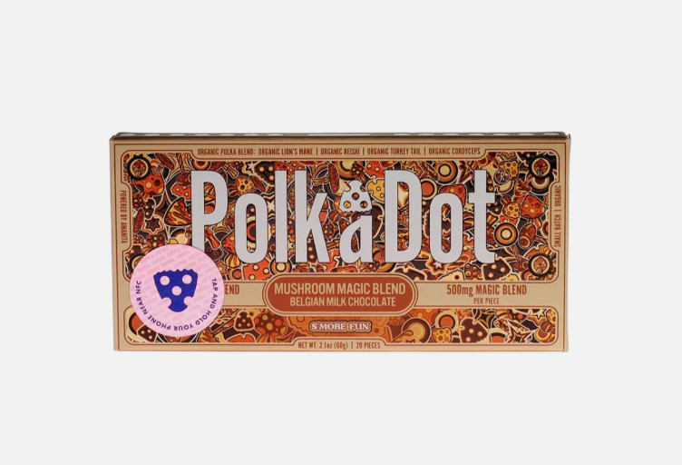 PolkaDot Mushroom Belgian Milk – S’mores Fun 10,000mg | Authentic