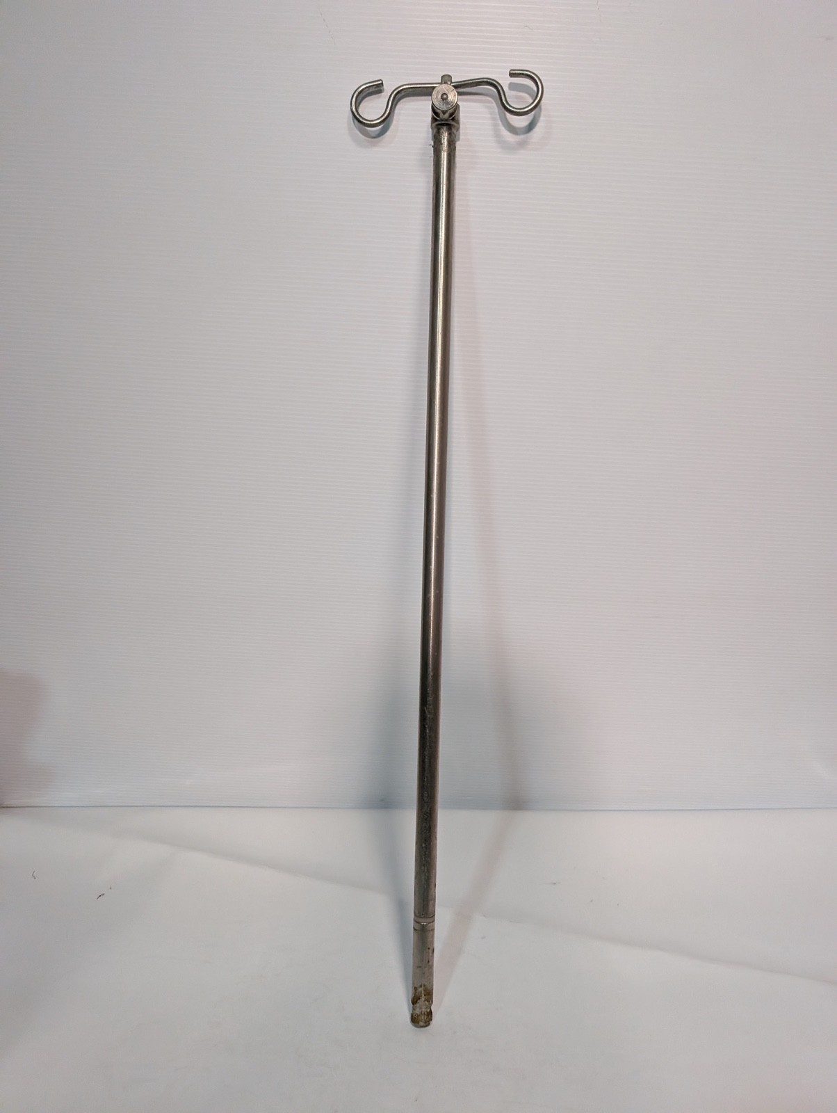 Unbranded Stainless Steel Medical IV Infusion Pole 2 ft. 8 in. Tall, As Shown