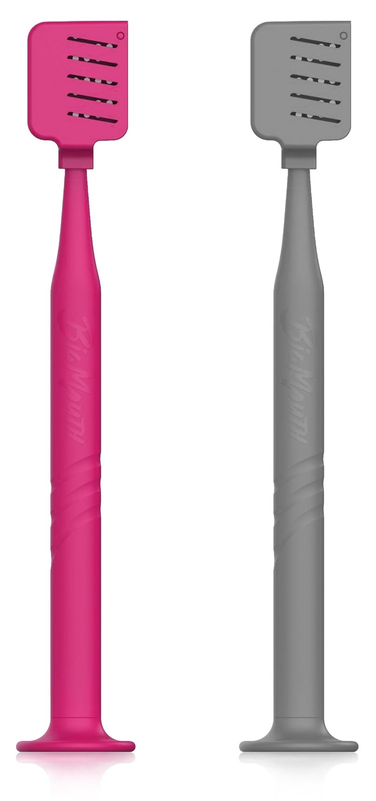 Big Mouth Wide Head Soft Toothbrush 2-Pack for Adults Ages 12+