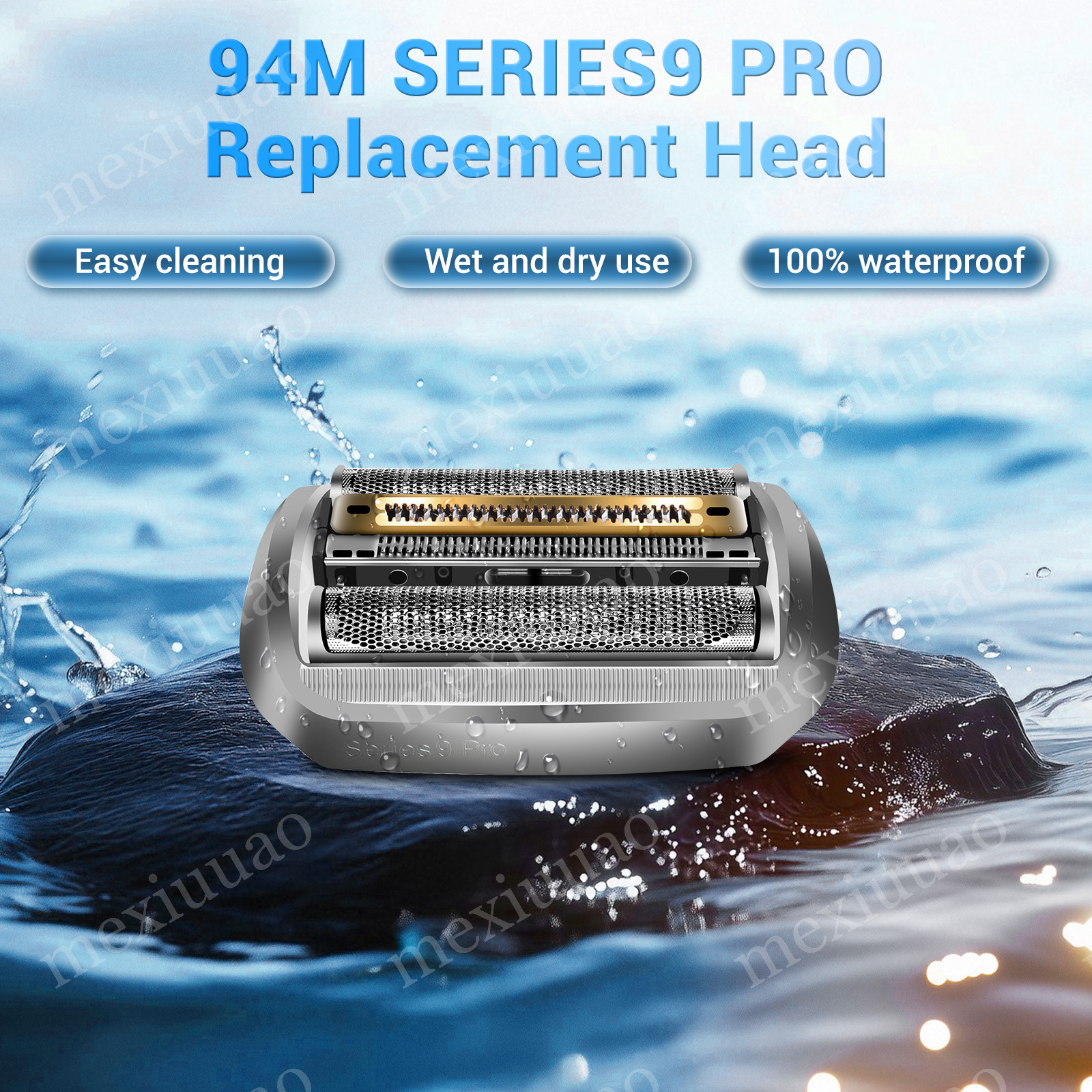 94M Replacement Shaver Head Compatible with Braun Series 9 Electric Razor 9030s