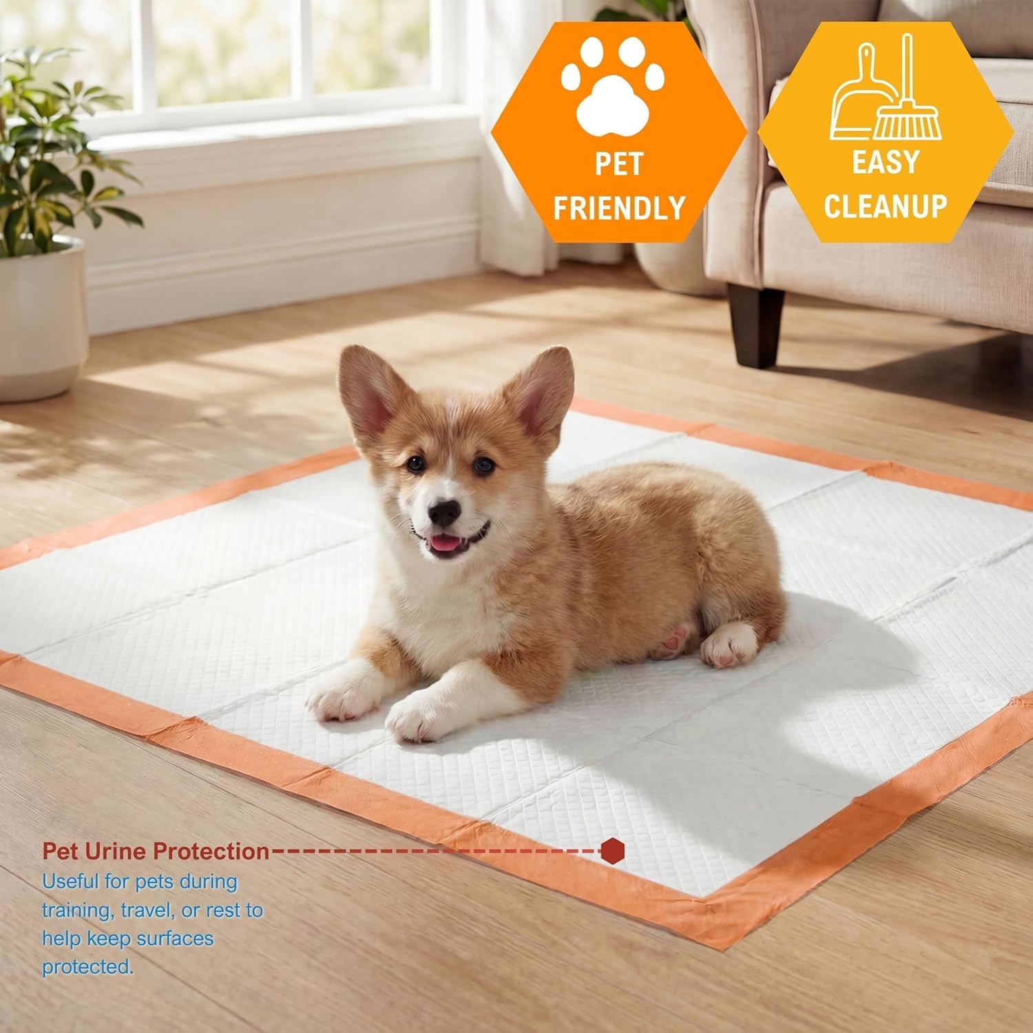 Disposable Underpads 23×36 Inches Absorbent Adult Bed Pads for Incontinence