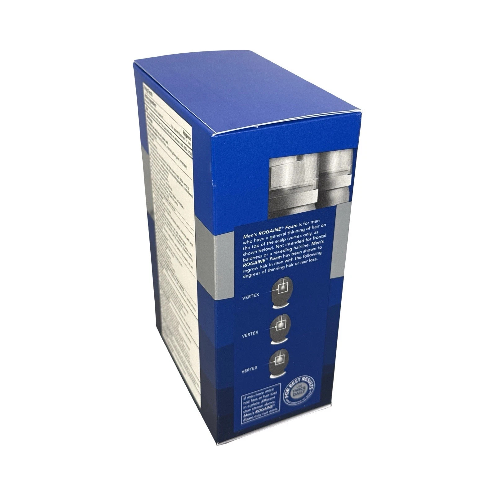 Rogaine Men’s 5% Minoxidil Foam Hair Regrowth Treatment 4×2.11 oz, Exp 04/2026
