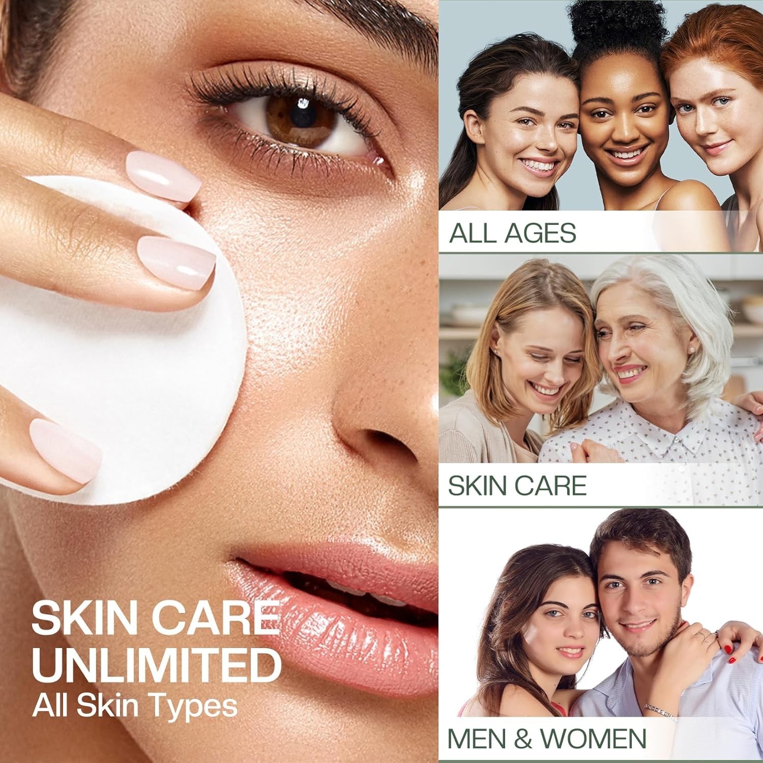 Glycolic Acid Pads 20%: Dual Sided Exfoliating Face 60 Count (Pack of 1)