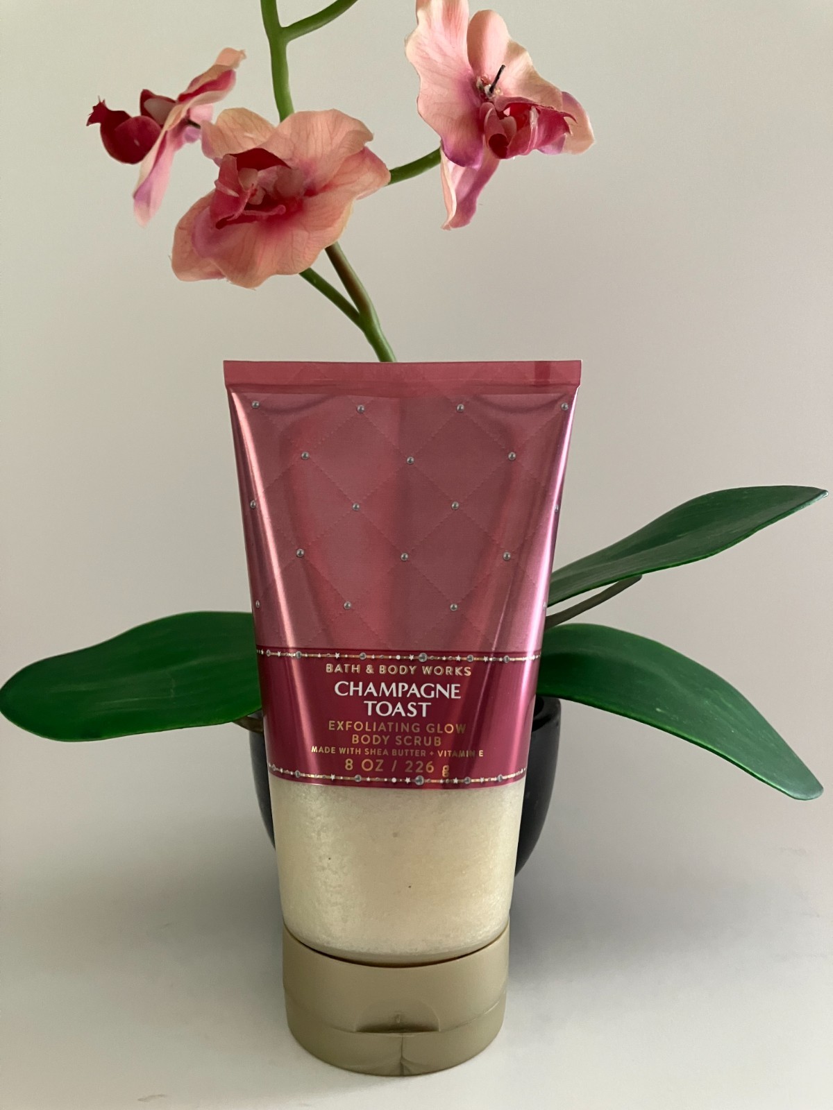 Bath & Body Works * CHAMPAGNE TOAST * Exfoliating Glow Body Scrub NEW