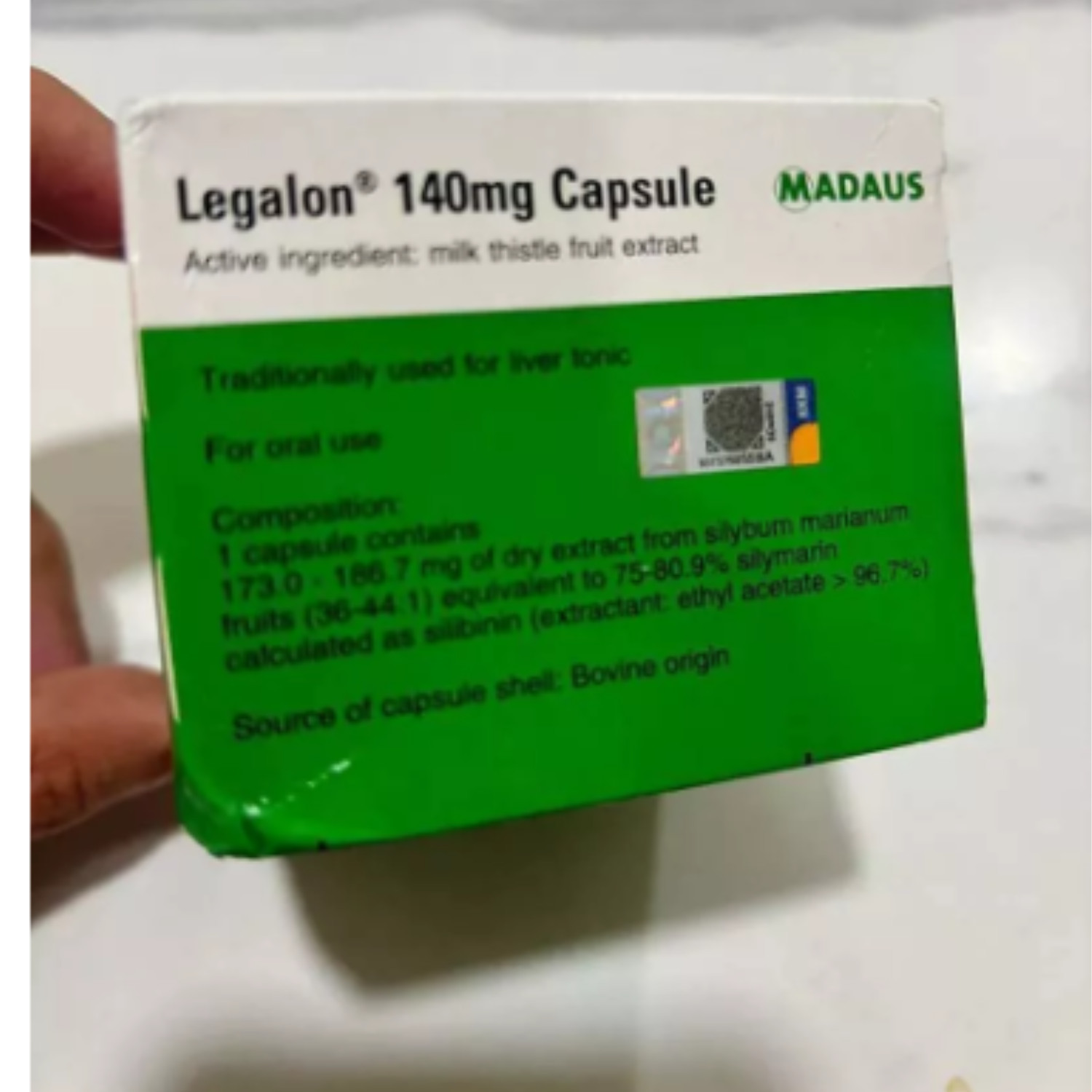 FREE SHIPPING LEGALON 140mg by Madaus Germany 10’sx10’s Traditionally For Liver