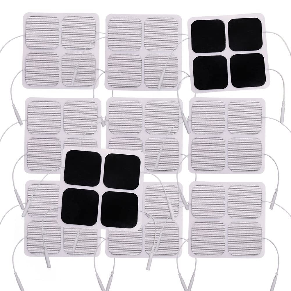 40 TENS Electrode Pads EMS Replacement Unit 7000 3000 2×2 Muscle Stimulator BULK