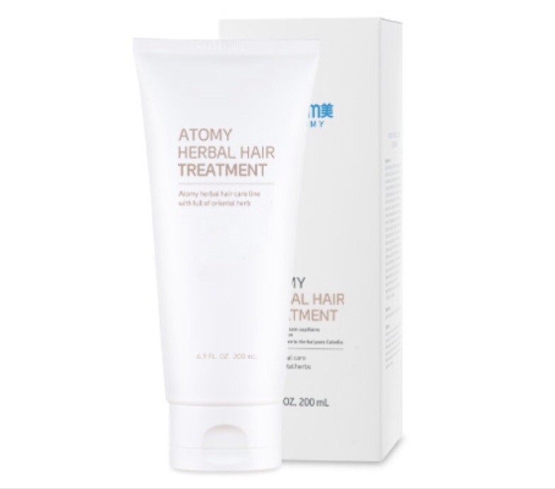 Atomy Herbal Hair Treatment To Repair & Restore Damaged Hair 6.7FL.OZ/200ML