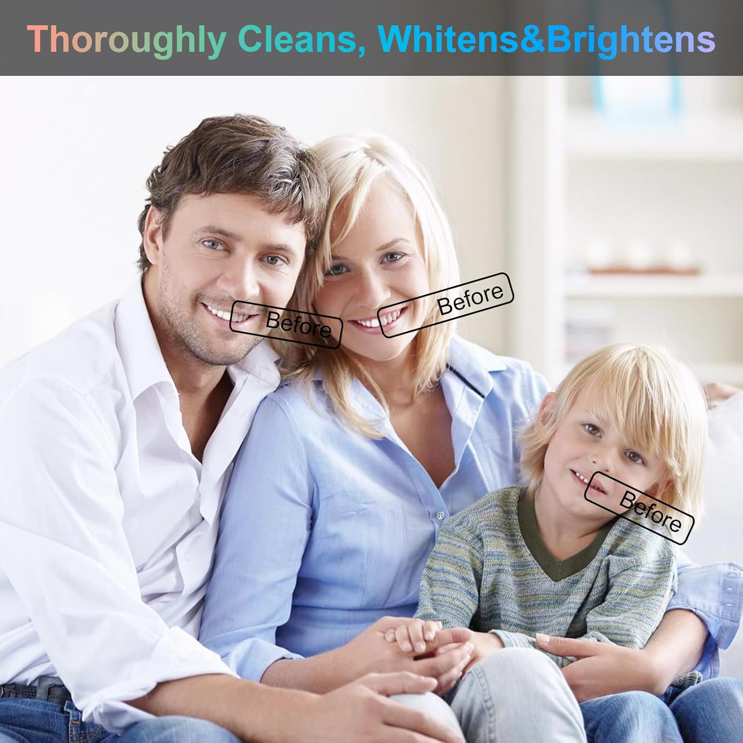 Extra Soft Wide Head Toothbrushes – 5 Pack Flossing Tapered Bristle for Adults