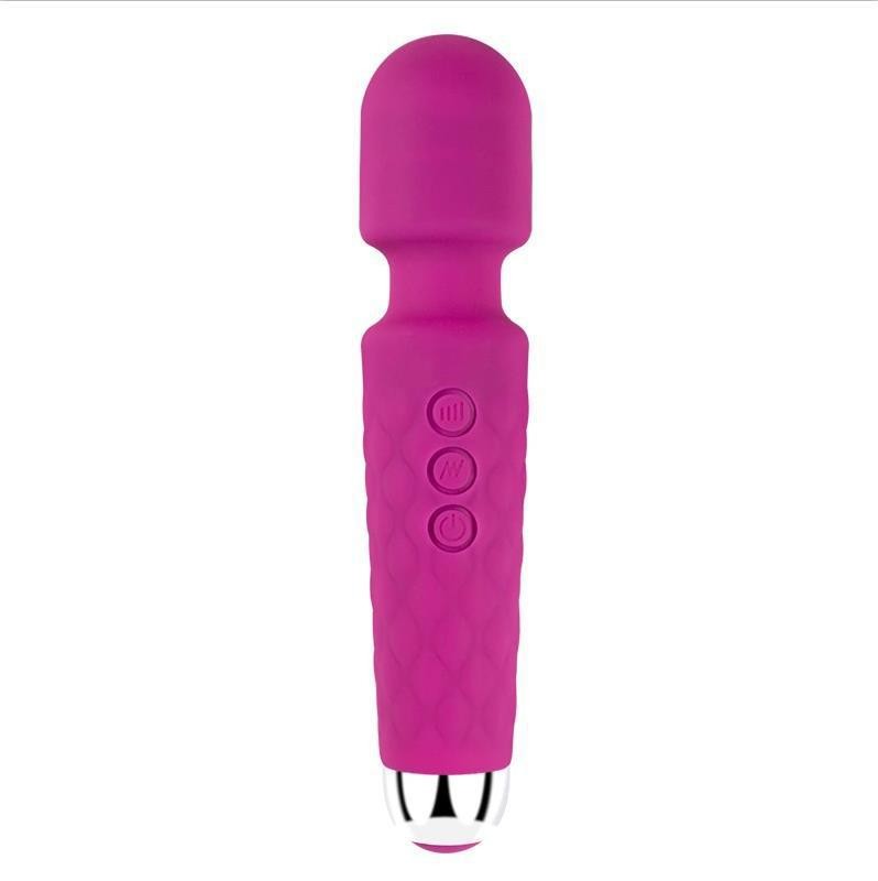 Handheld Massager Vibrator 4 colors Rechargeable 20 Speed Wand Massage Vibrating
