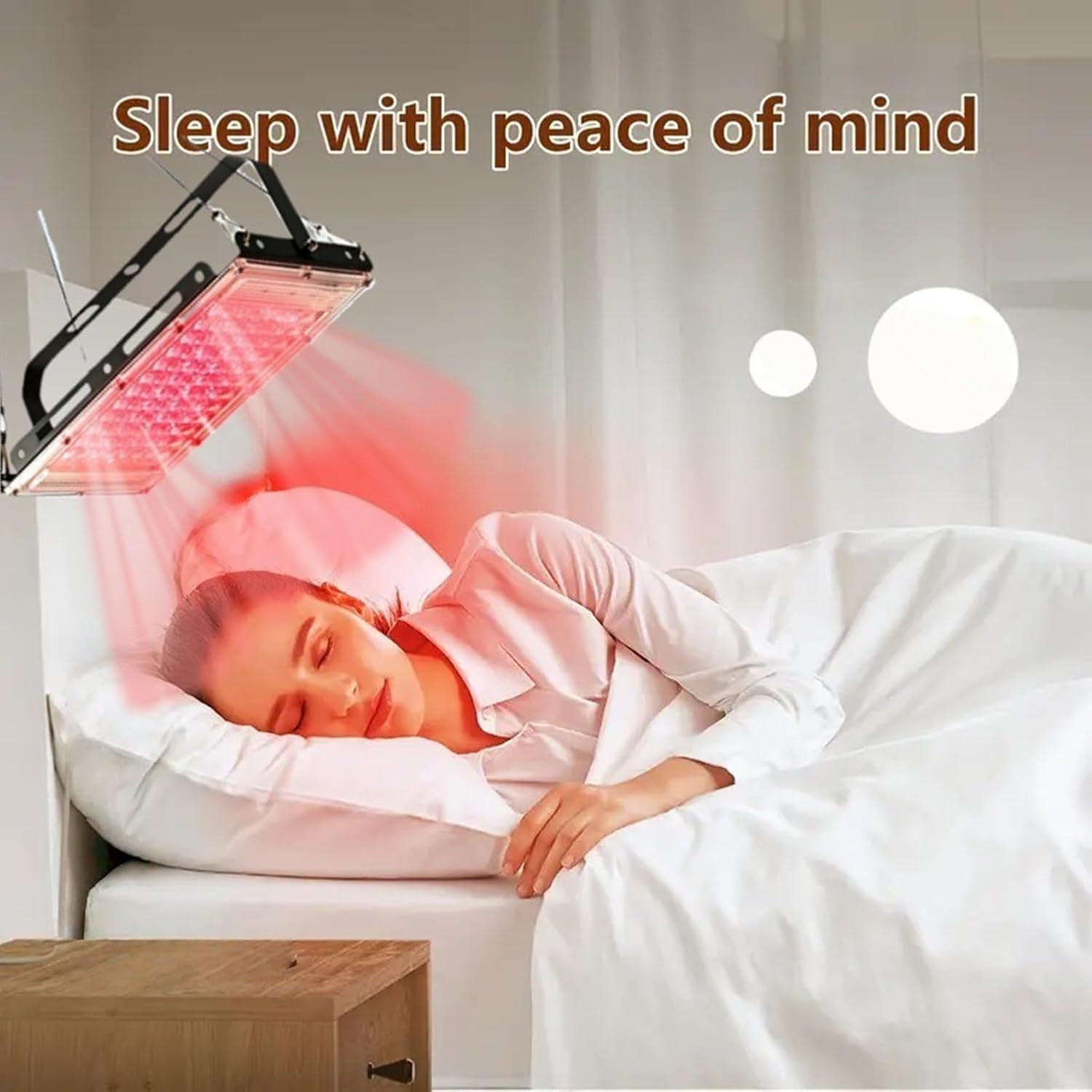 100W Red Light Therapy for Body, Face, Elite Grade LED Red Infrared Light Panel