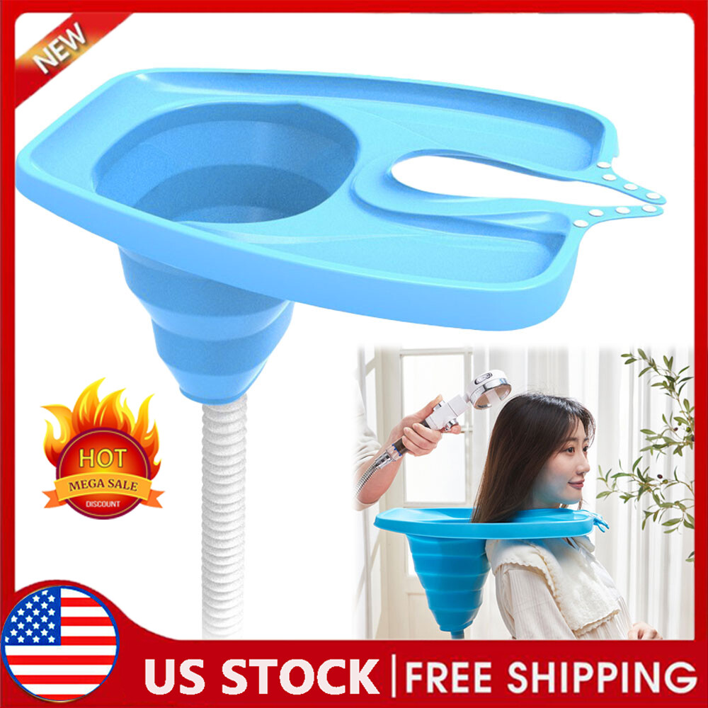 Portable Hair Basin Hairdressing Backwash Washing Sink Salon Shampoo Tray ET