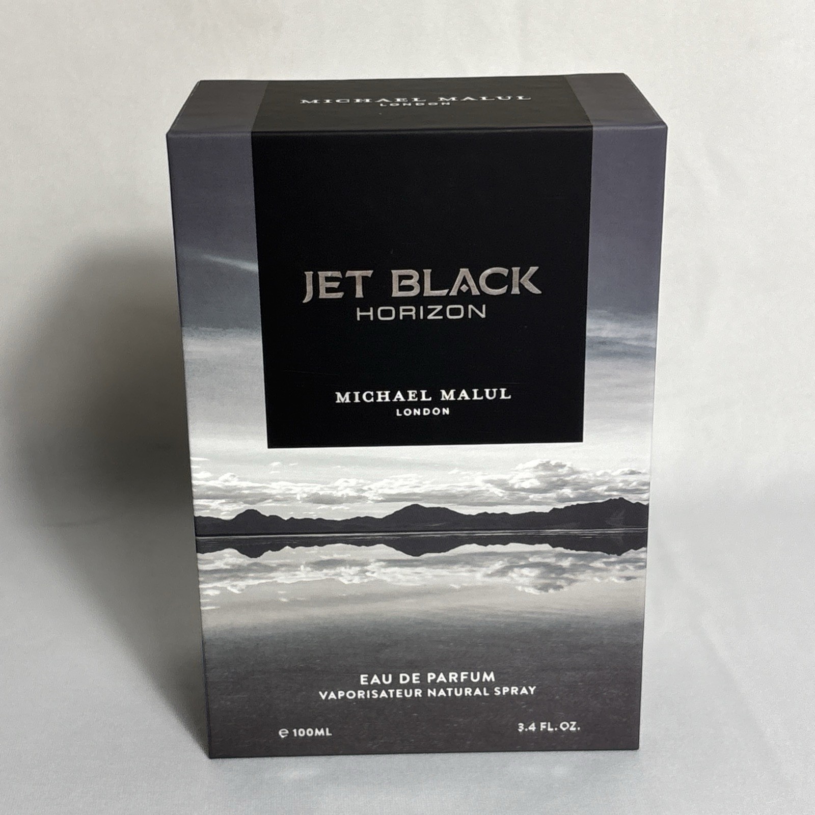 Michael Malul Men’s EDP 3.4oz 100ml NIB Jet Black Horizon