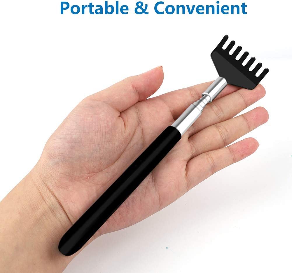 6 Pack Extendable Back Scratcher Portable Telescoping Metal Back Scratchers/…