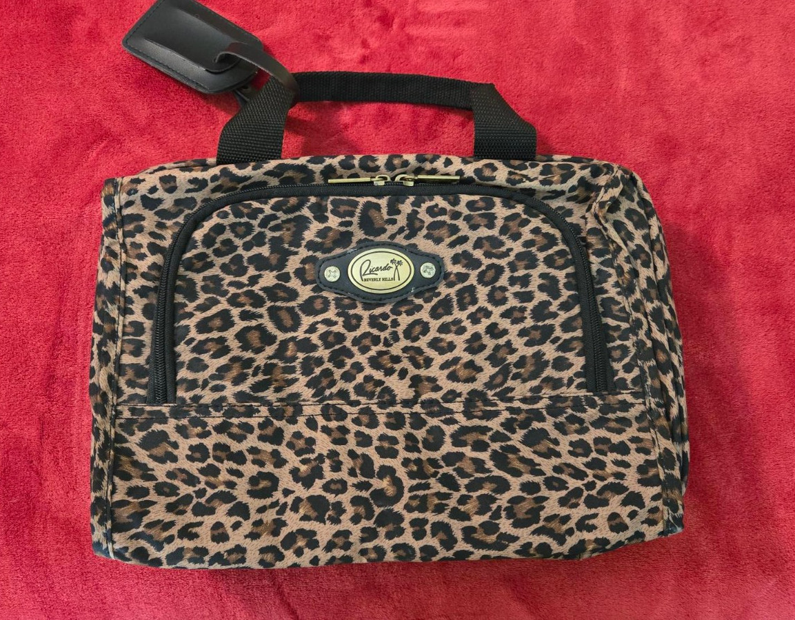 RICARDO BEVERLY HILLS Travel Toiletries Hanging Organizer Makeup Jewelry Bag