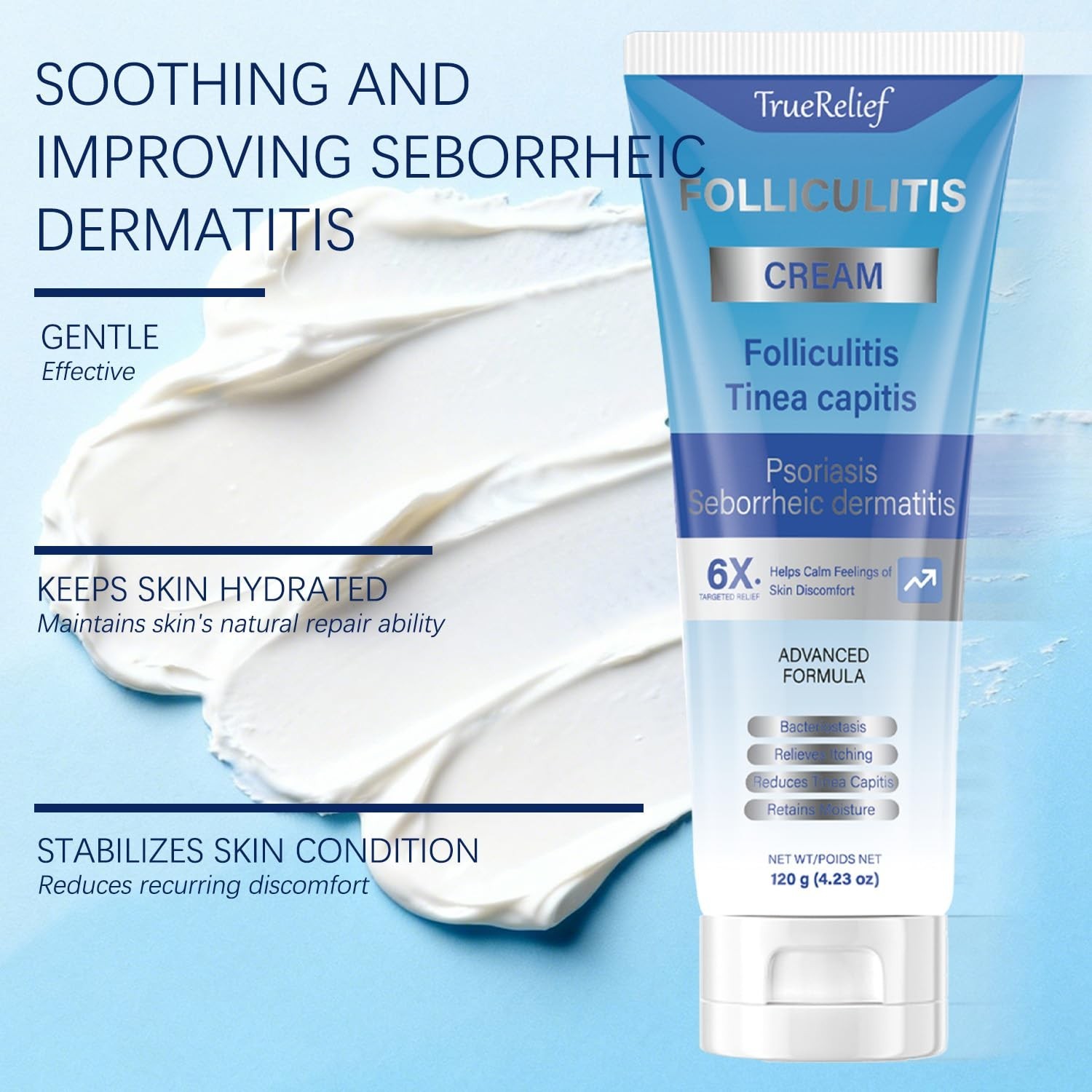 Folliculitis Cream | Soothes & Helps Clear Bumps on Scalp, Face, Body & Butt …