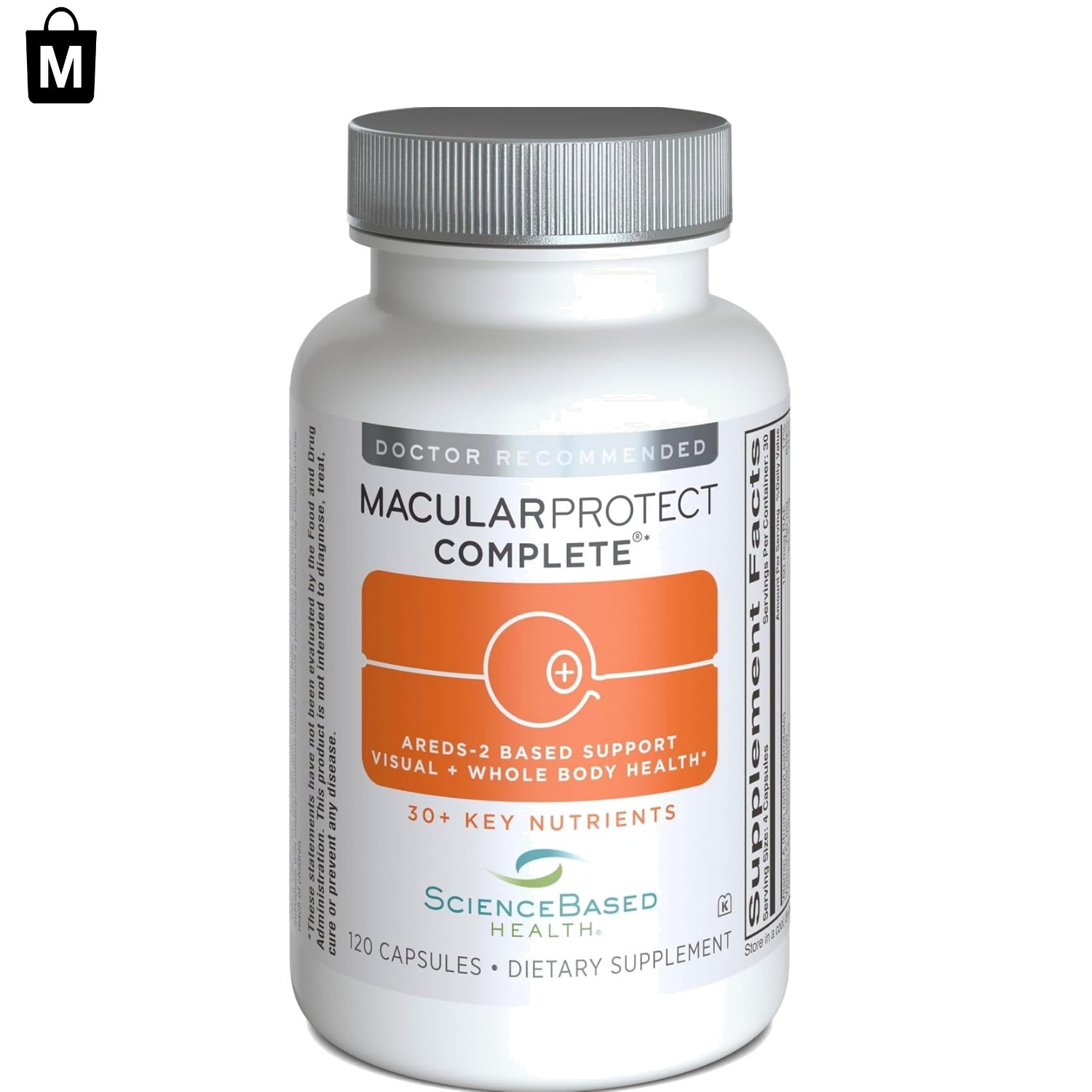 MacularProtect AREDS 2 + Multivitamin, 120 Ct – Vision & Whole Body Support
