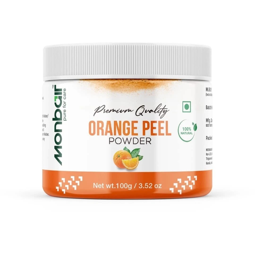 Monbair Orange Peel Powder For Glowing Skin 100gm
