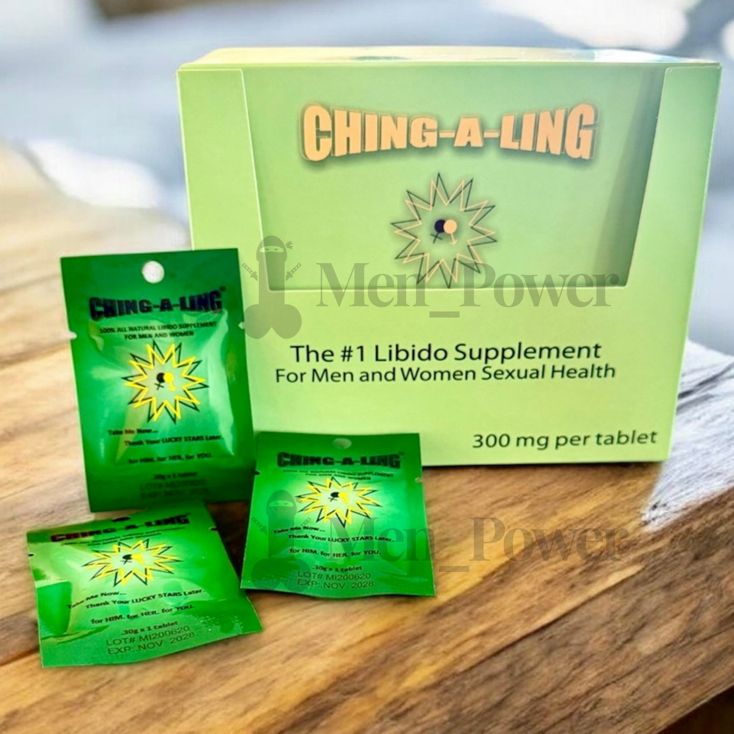 Ching A Ling Libido Support for Men & Women | 3-High Potency Pills