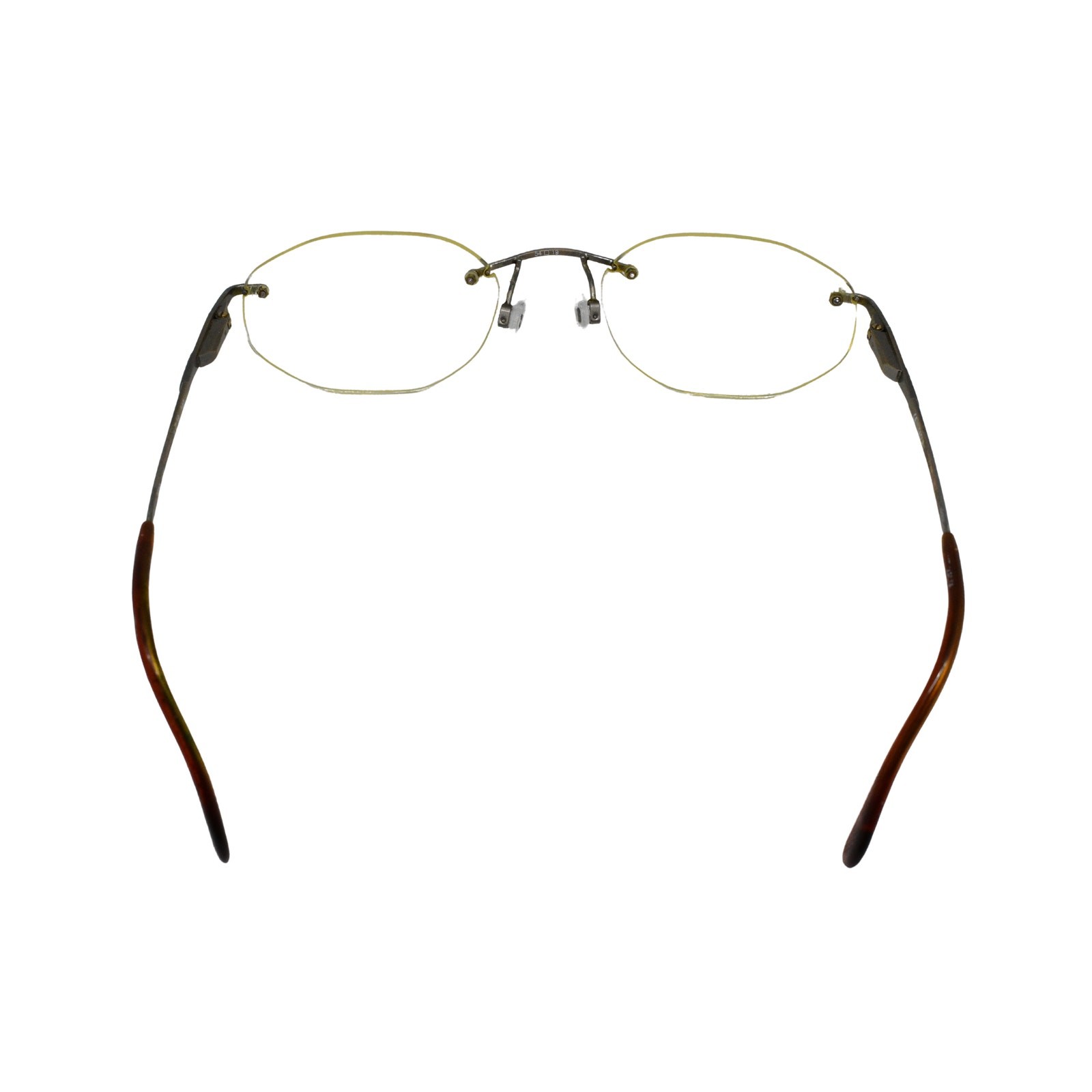 Jaguar Unknown Model-Gold Rimless 54-19-140mm Eyeglasses FRAMES ONLY – GOOD