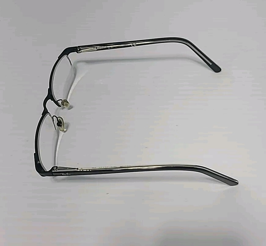 Ray Ban Eyeglasses Frames Only RB6066 2503 50-17-135 Black Half Rim