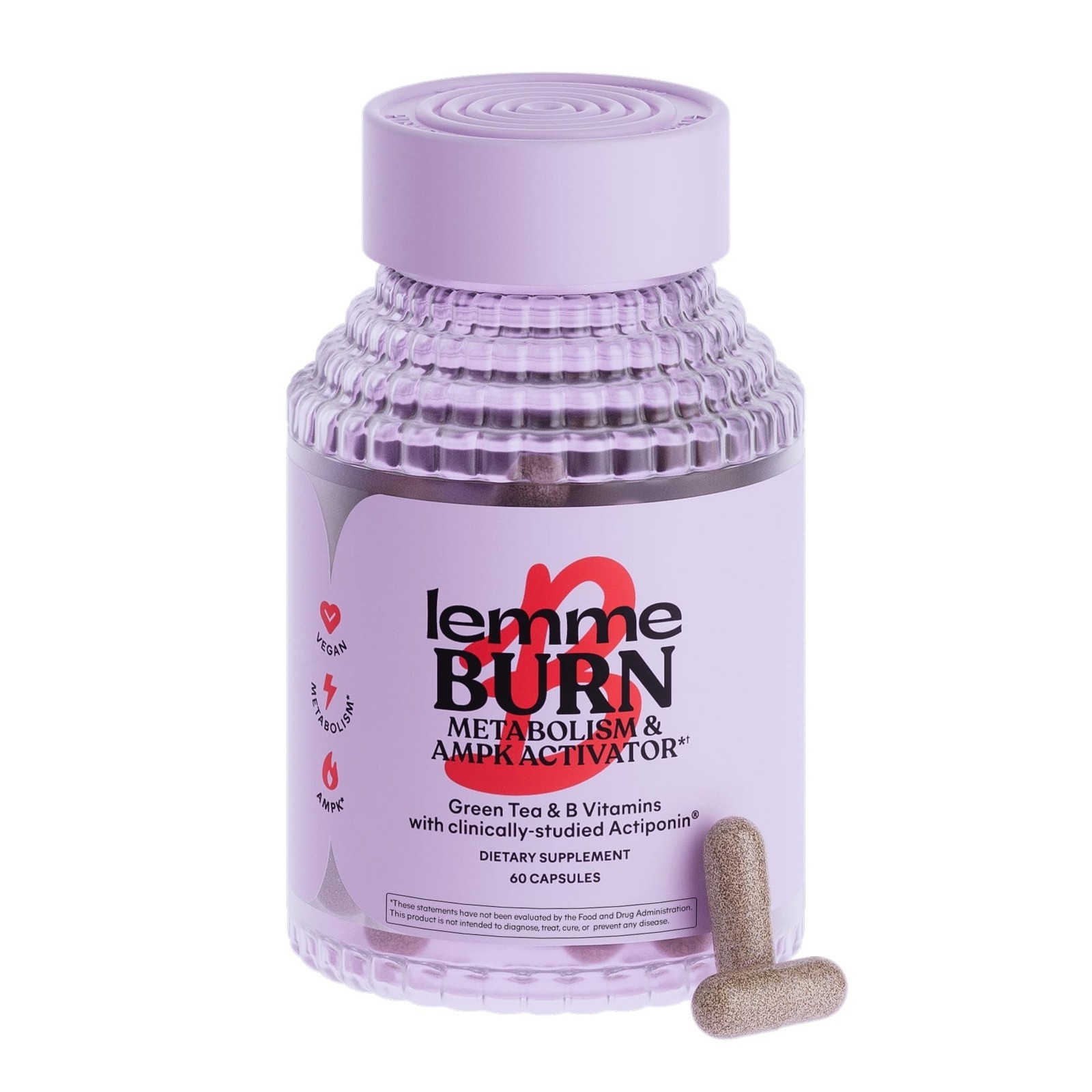 Lemme Burn Metabolism Belly Fat Burning AMPK Activating Supplement for Men Women