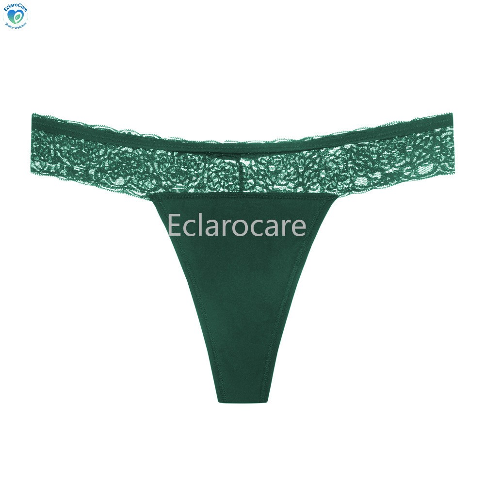 3pcs Period Underwear Women Lace Low-rise 4-layer Leak-Proof Menstrual Panties