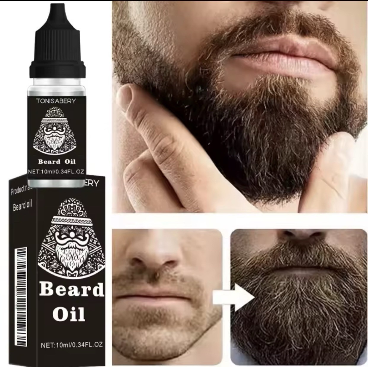 High Quality Fast Beard Growth Serum For Men Promote Beard Regrowth Thick Longer