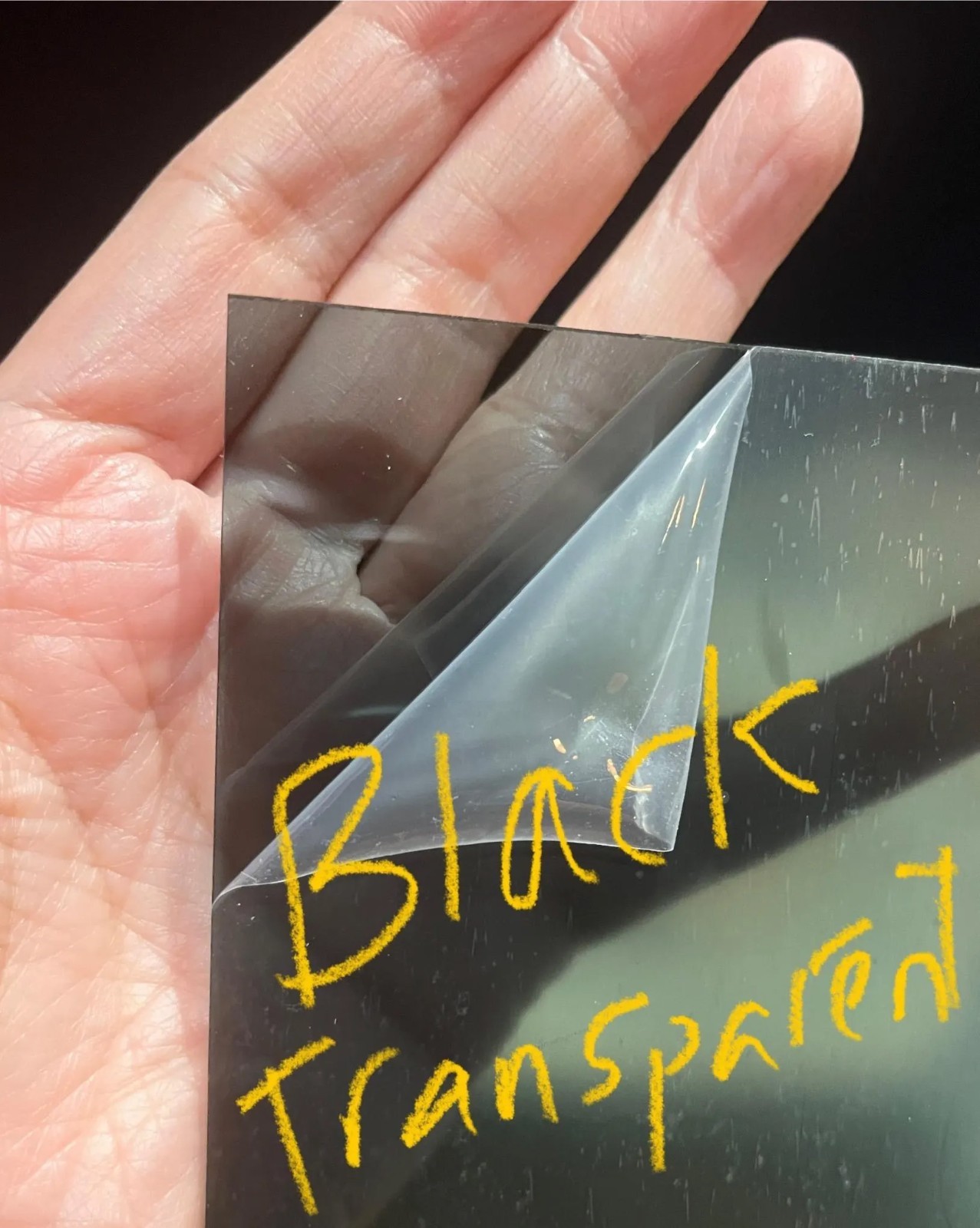 PAIR EYEWEAR COMPATIBLE BLANKS – Transparant Color Acrylic Lasered Frame Toppers