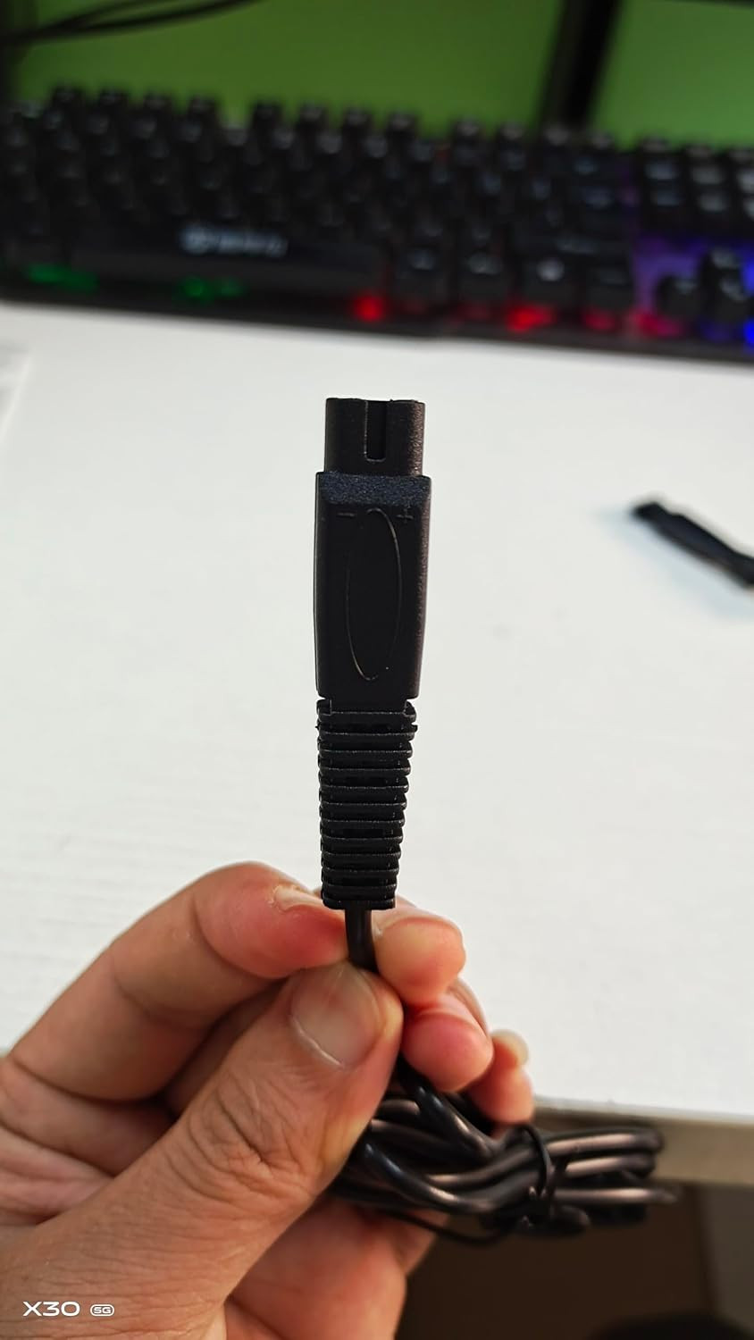 5V USB Charging Cable Compatible with Freebird Head Shaver Kit, Electric Razor