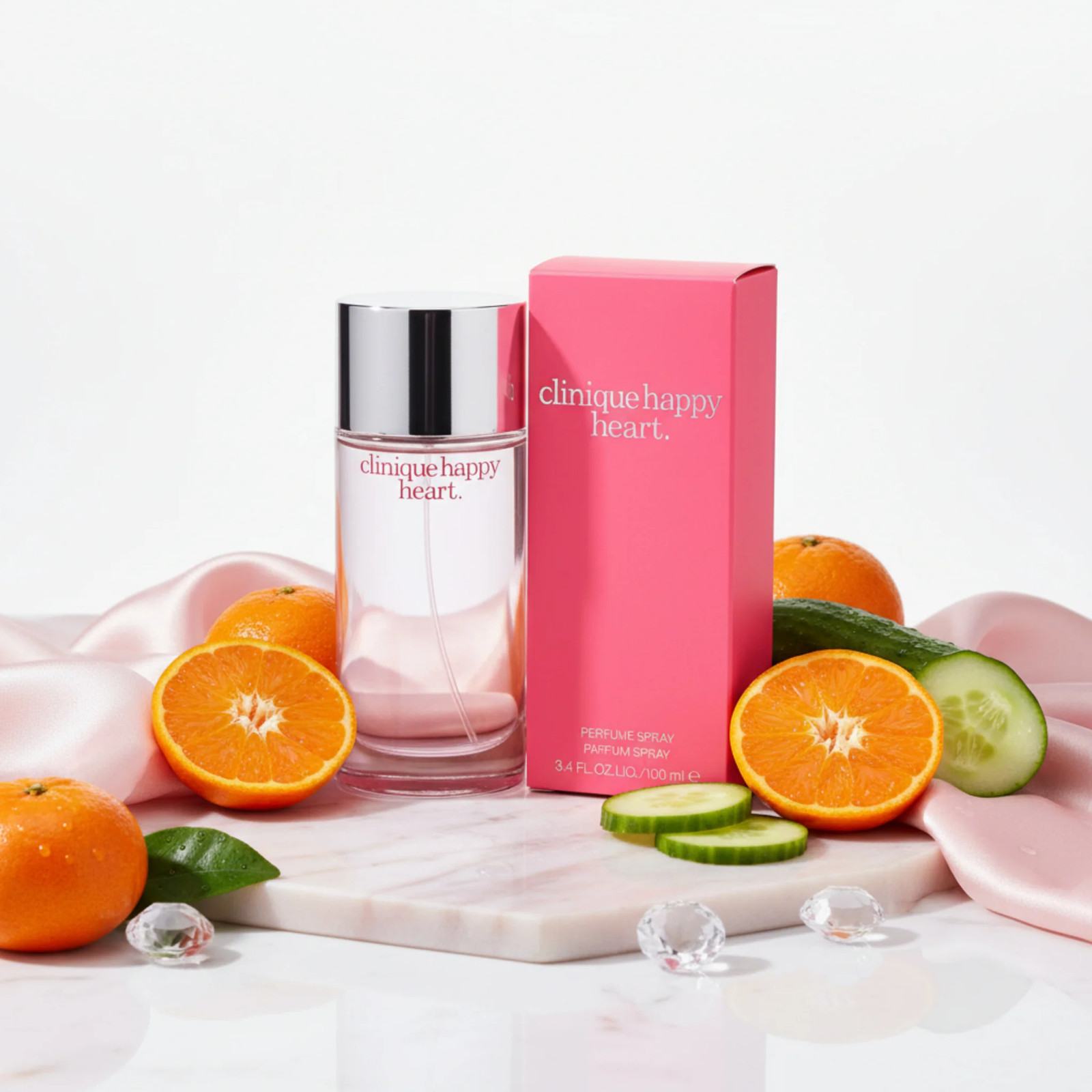 HAPPY HEART Clinique women 3.4 oz 3.3 edp Perfume spray NEW IN BOX