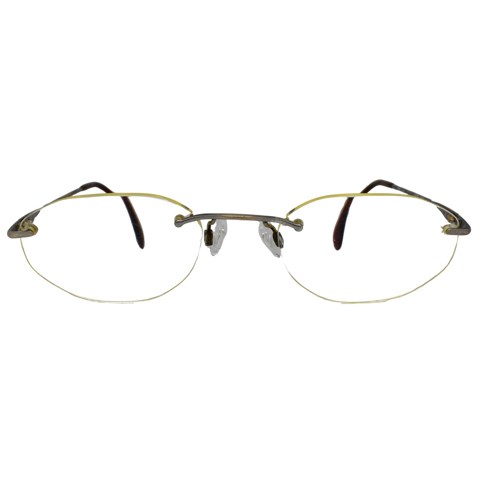 Jaguar Unknown Model-Gold Rimless 54-19-140mm Eyeglasses FRAMES ONLY – GOOD