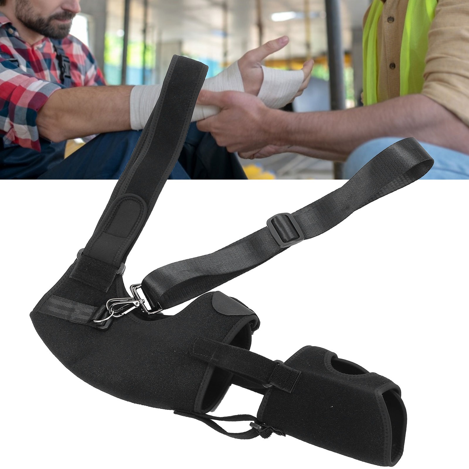 Shoulder Brace Support Arm Sling customizable Rotator Cuff Fixing Shoulder